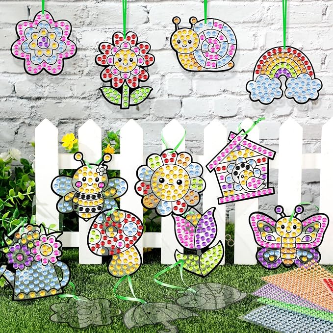 WinnerWhy 36 Sets Summer Diamond Painting Kits DIY Hanging Diamond Art Summer - Image 2