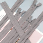 YAKA 20pcs Gray Nylon Invisible Zippers Tailor Sewing Tools Garment Accessories - Image 5