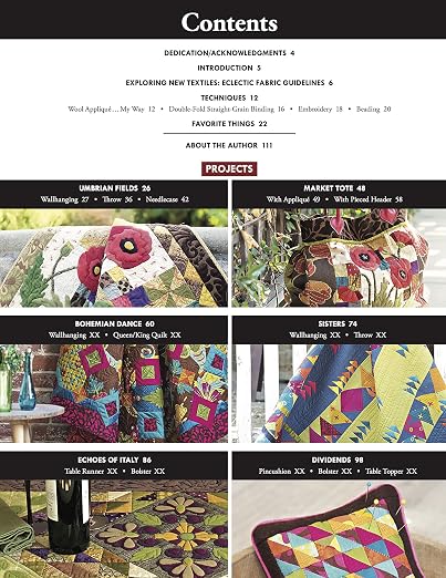 The Art of Mixing Textiles in Quilts: 14 Projects Using Wool, Cotton & Home - Image 6