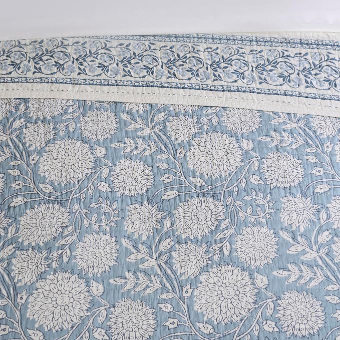 Levtex Home – Adare Blue Bedspread Set – Full Bedspread and 2 Standard Shams – - Image 4