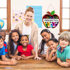 Large Welcome Sign for Classroom Decoration Crafts Hanging to Paint DIY Blank - Image 4
