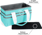 JJRING Craft Organizer Tote Bag, Art Storage Caddy - Image 4