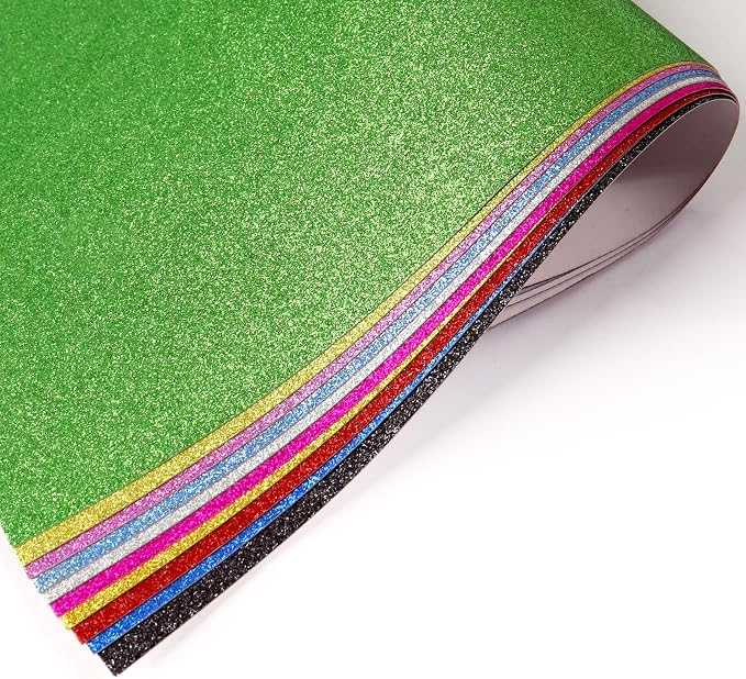 10 Sheets Glitter Decorative Cardstock Paper 30 X 20cm A4 Paper - Image 7