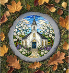 Magnolia Garden 10-Inch Country Church Stepping Stone - Image 6
