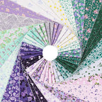 Craftido-20 Options-100% Cotton Jelly Roll Fabric Precut Strips - Image 2