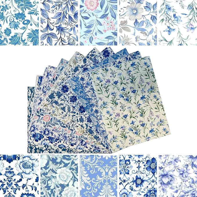 200pcs 4 x 4 inches Multicolor Cotton Fabric Bundle Squares - Image 2