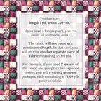 100% Cotton Fabric by the Yard – Turkish Quality Quilting & Sewing Fabric - Image 4