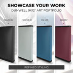 Dunwell Art Portfolio 9x12 Folder, Portfolio Binder - Image 8