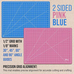 U.S. Art Supply 18" x 24" Self-Healing Cutting Mat 5-Ply - Image 3