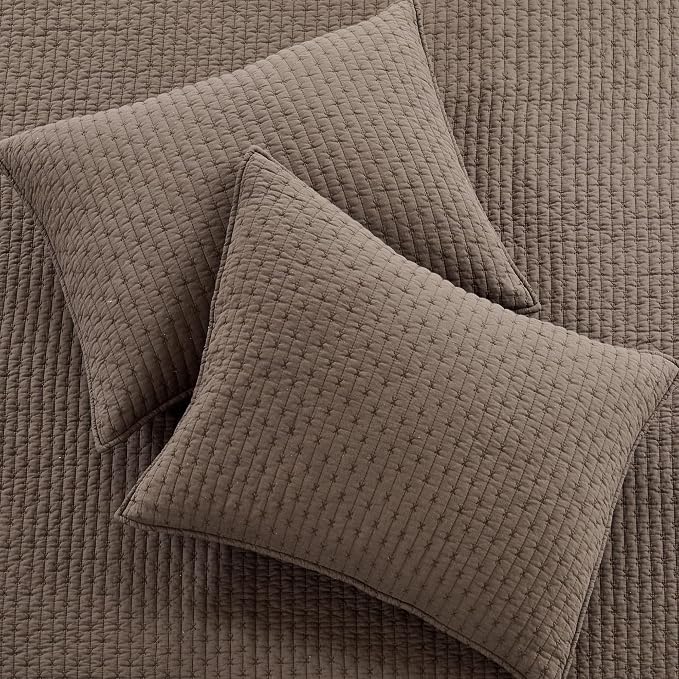 Levtex Home Cross Stitch Reversible Twin Bedspread Set - Image 6