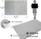 Allgala X-Large Self-Adhesive Glitter EVA Foam Sheets 12 Pack 12x16 inch Paper - Image 2