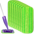 HOMEXCEL Microfiber Mop Pads Compatible with Swiffer Wet Jet, Reusable Machine Washable Swiffer WetJet Pad Refills, Mop Head Replacements for Multi Surface Wet & Dry Cleaning, Pack of 8
