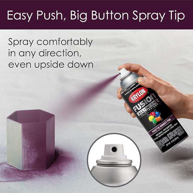 Krylon Fusion All-In-One Adhesive Spray Paint - Image 4