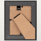 eletecpro 3x4 Vintage Picture Frame, Glass Cover, Bronze Gold, Horizontal or - Image 4