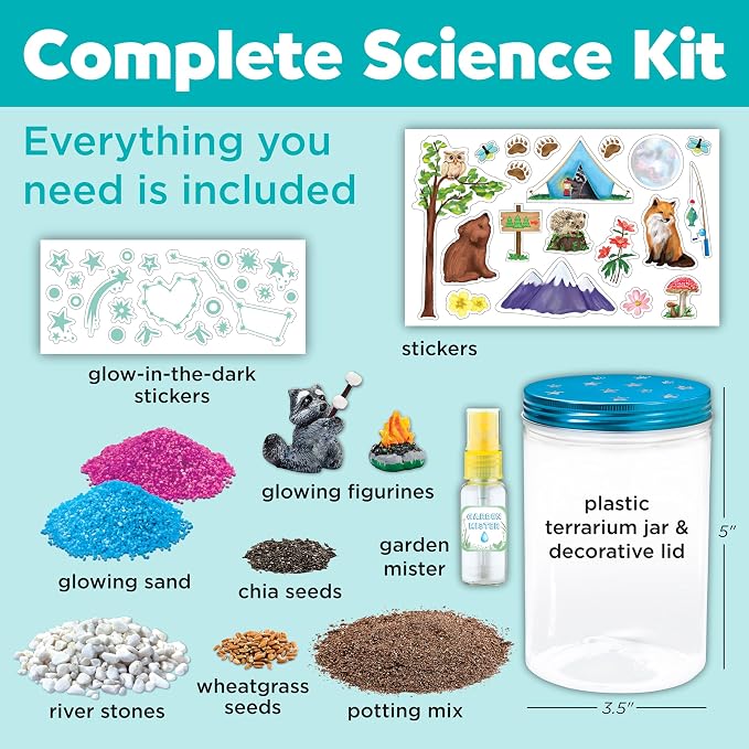 Creativity for Kids Grow 'N Glow Terrarium Kit - Image 7