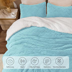 BEDELITE Fluffy Queen Comforter Set - Image 6