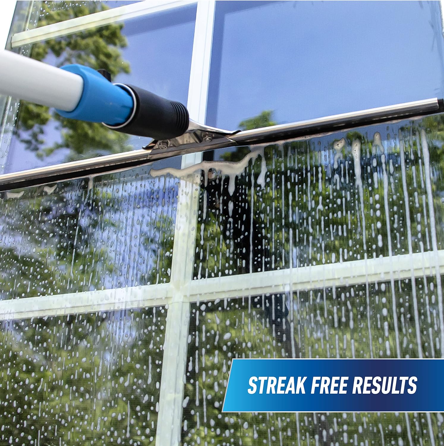 Unger Professional Streak-Free EasyGlide Glass Cleaner Concentrate, 1 Gallon, Ammonia-Free, Makes 100 Gallons of Solution, Safe for Tinted Windows, LOW-E, Windshields and Mirrors