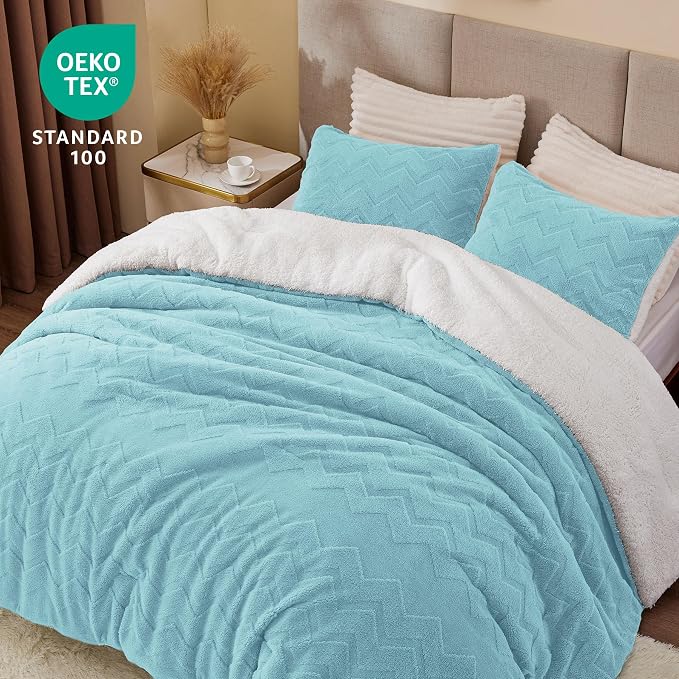 BEDELITE Fluffy Twin Comforter Set - Image 4