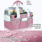 JJRING Craft Organizer Tote Bag, Art Storage Caddy - Image 4