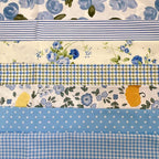 Cotton Fabric DIY Making Supplies Quilting Patchwork Fabric Fat Quarter Bundles by Antetek