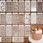 Texture Stencils for Painting, Nature Inspired Patterns by Felixcraft-DIYDreamscape