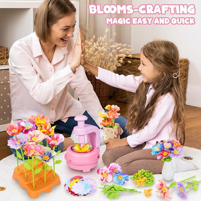 Fabric Flower Bouquets Toys, DIY Craft Kits Toys - Image 7