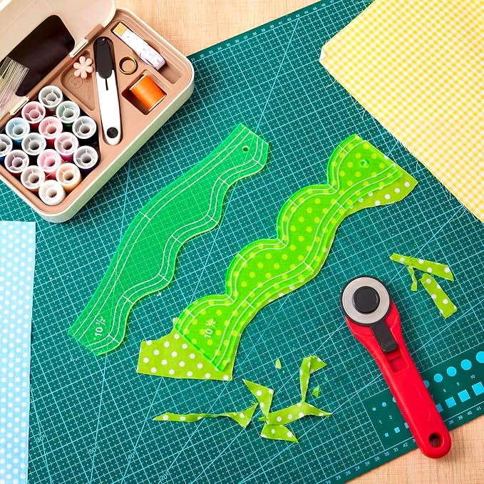 Kigley Free Motion Quilting Templates Waves Acrylic Quilting Rulers - Image 6