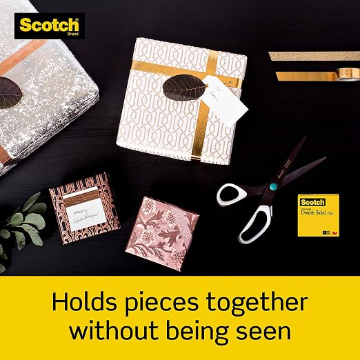 Scotch Double Sided Tape with Tape Dispenser, Office and School Supplies - Image 9
