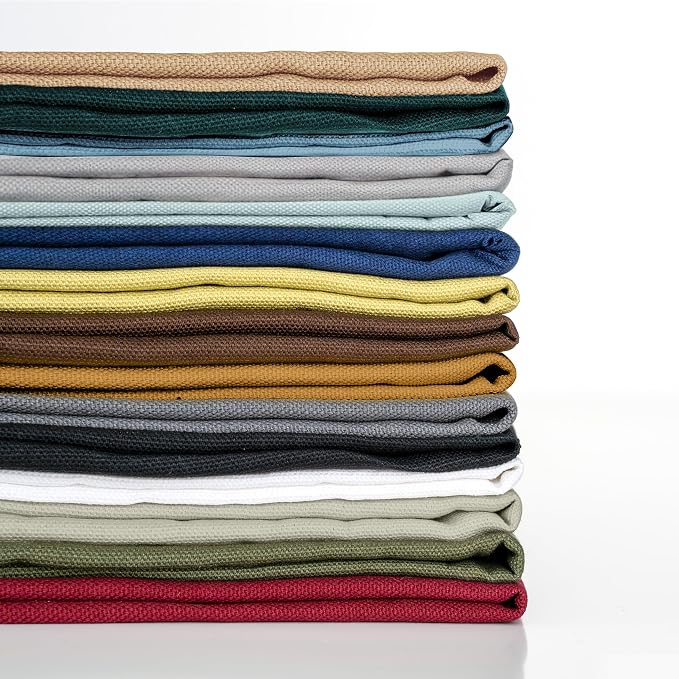 Simple&Opulence 100% Cotton Canvas Fabric 10oz. 59 Inch by The Yard, Nature by SimpleOpulence