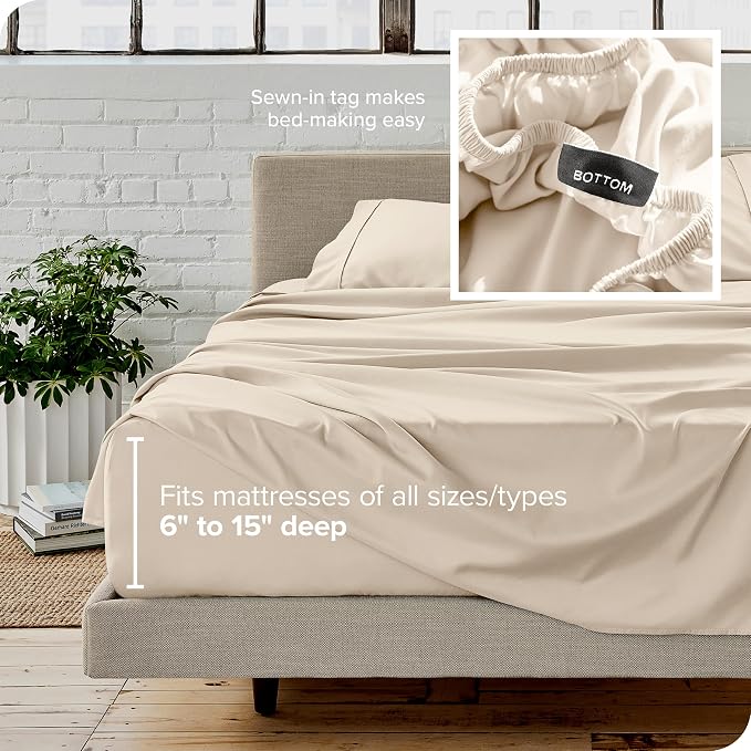 Bare Home Twin Sheet Set - Image 5