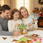 32 Set Seasonal Trees Craft Kits Make Your Own Four Seasons Tree Decoration | - Image 4