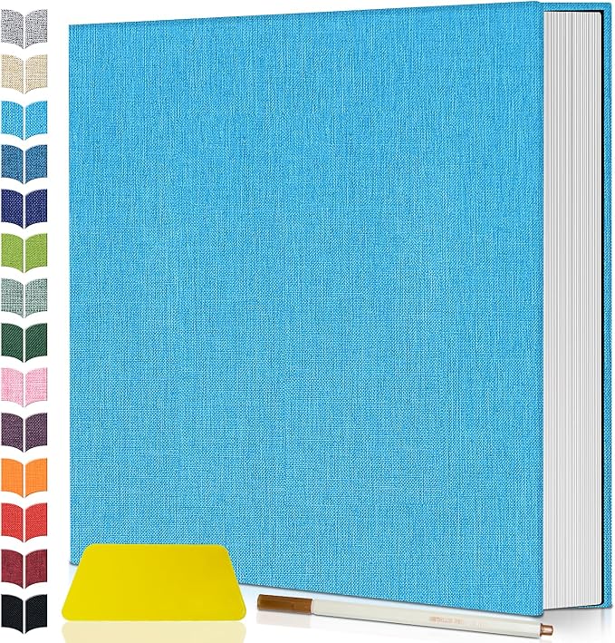 Artfeel Photo Album Self Adhesive Scrapbook, 120 Pages Large Photo Book by Artfeel