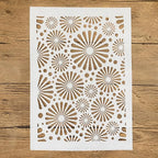 TIAMECH A4 Reusable Geometric Firework Stencil by TIAMECH