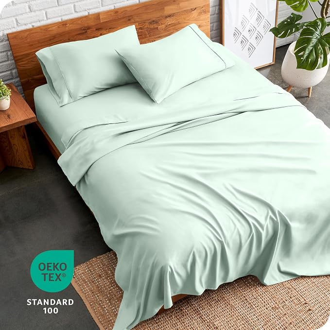 Bare Home Split Head Flex King Sheet Set - Image 8