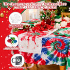 WINSONS Tie Dye Kit 5 Colors Permanent Fabric Dye Art Set - Image 4