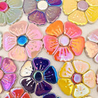 1.1lb Ceramic Mosaic Tiles, Mixed Colour Ceramic Mosaic Pieces - Image 9