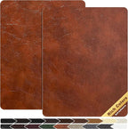 KING MOUNTAIN Leather Repair Patch, 2 Packs 9 x 11 Inches self Adhesive Leather by ForABetterHomeLife