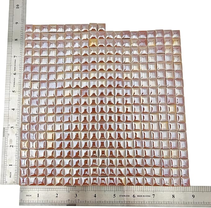 1.1lb Ceramic Mosaic Tiles, Mixed Colour Ceramic Mosaic Pieces - Image 5