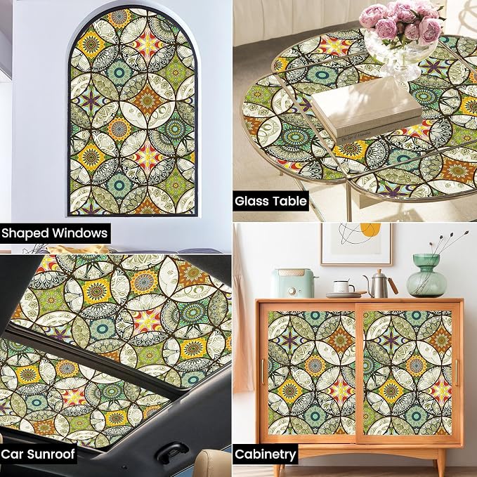 DKTIE Static Cling Decorative Window Film - Image 6