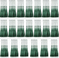 100 Pcs Dark Green Mini Tassels 13cm/5 Inch by CREATRILL
