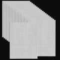 20 PCS Plastic Canvas Sheets 7 Count 9.8X 13.2Inch Plastic Mesh Sheet Large by YOUNTHYE