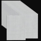 20 PCS Plastic Canvas Sheets 7 Count 9.8X 13.2Inch Plastic Mesh Sheet Large by YOUNTHYE