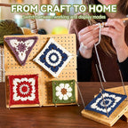 4-Pack 4.7" Crochet Blocking Boards - Image 5