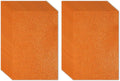 PATIKIL Orange Shiny EVA Glitter Foam Sheet 16x12 Inch 2mm Thick by PATIKIL