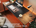 Huuger Computer Desk, 70 Inch Office Desk, Gaming Desk - Image 5