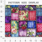 100% Cotton Fabric by the Yard – Turkish Quality Quilting & Sewing Fabric - Image 3