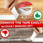 Trazon Carpet Tape Double Sided - 2 in / 120 Ft Tape Grippers - Image 4