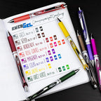 Pentel EnerGel RTX Retractable Liquid Gel Ink Pen, Medium line, Magenta Ink - Image 11