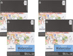 Canson Artist Series Montval Watercolor Paper, Foldover Pad, 9x12 inches by Unknown