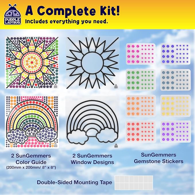 SunGemmers Window Gem Art Suncatcher Kits - Image 4